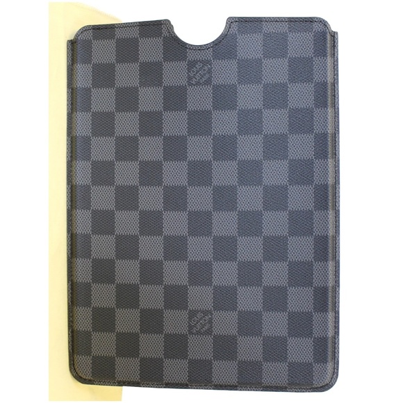 LOUIS VUITTON IPAD DAMIER GRAPHITE HARDCASE COVER - Picture 3 of 8